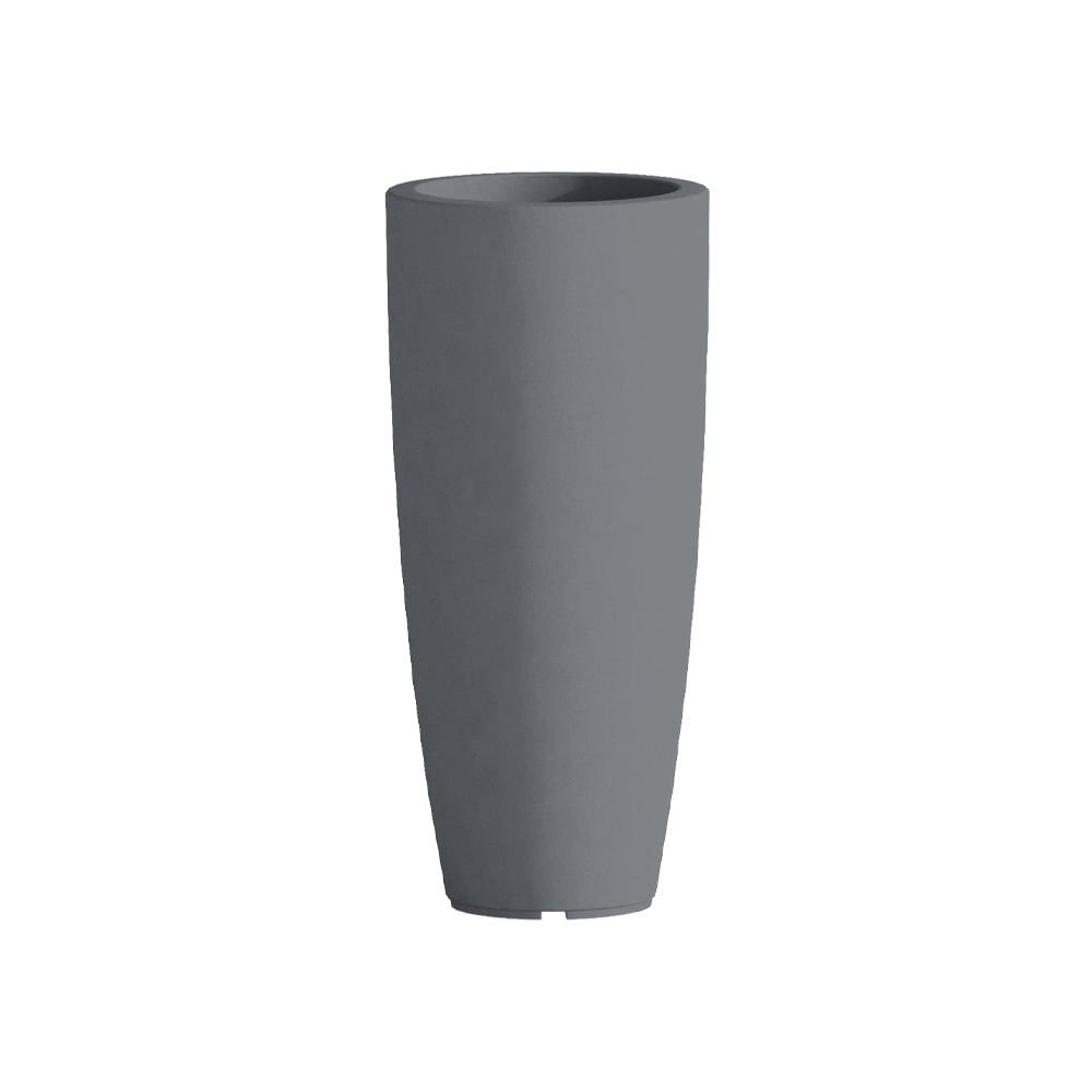 Vaso Quadro Stilo Round 40x90h cm FERLIVING - Grigio Pietra